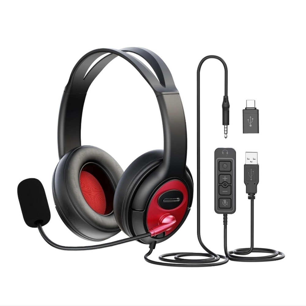 aming Headset with Mic,PC USB